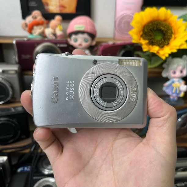 9新 Canon/佳能 佳能ixus65网红款冷白皮氛围感送相机包