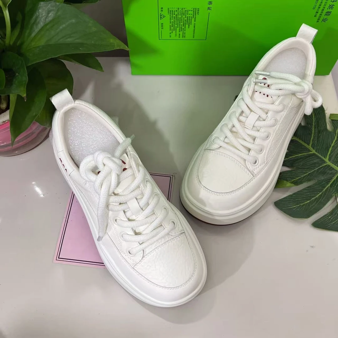 【22-07】新款小白鞋时尚软底百搭简单小白女鞋