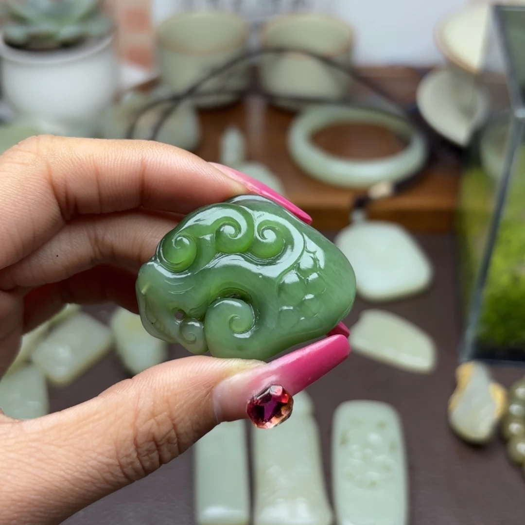 和田玉颈饰未镶嵌?***寒