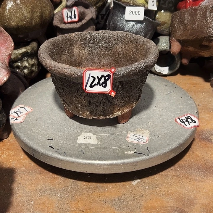 粗陶花盆制作就这样的