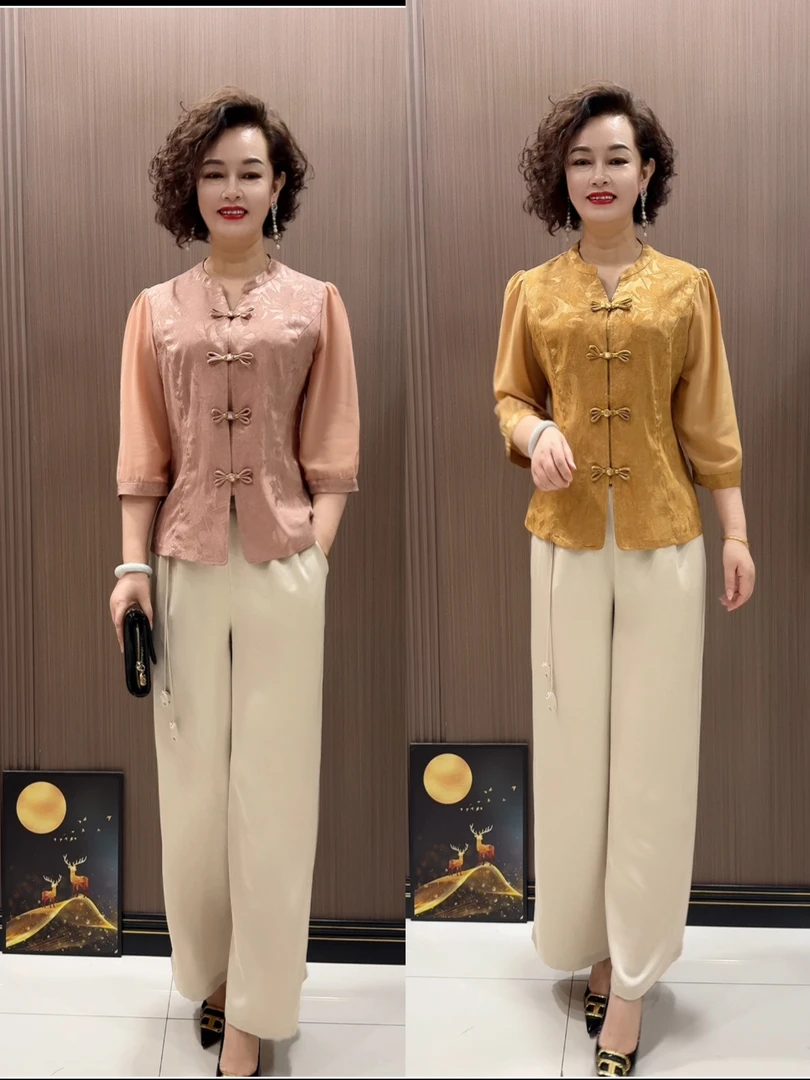 X∪时尚民族风气质显瘦休闲衬衫