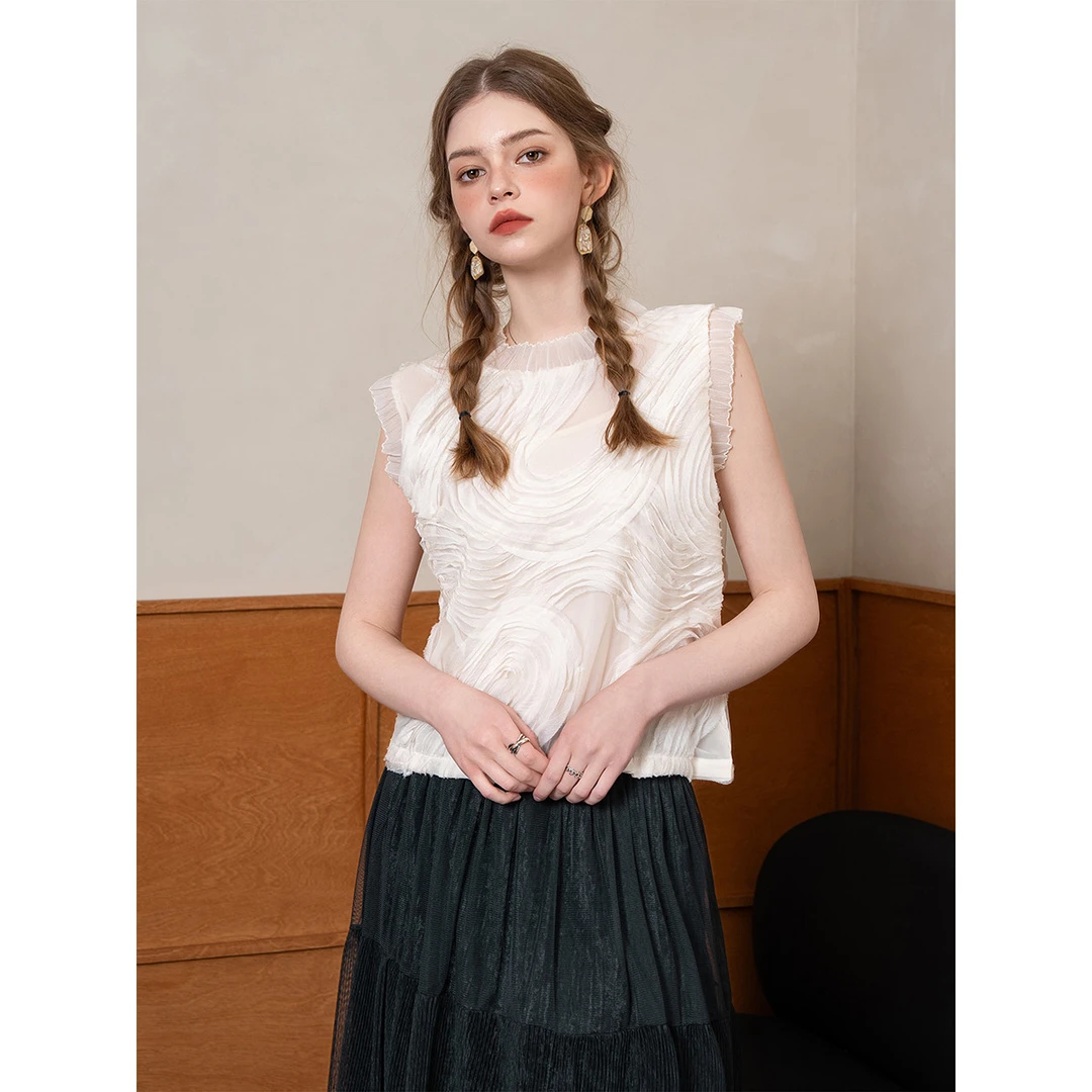 【粉丝专属】BANANABABY小众设计感外搭针织背心BB0493