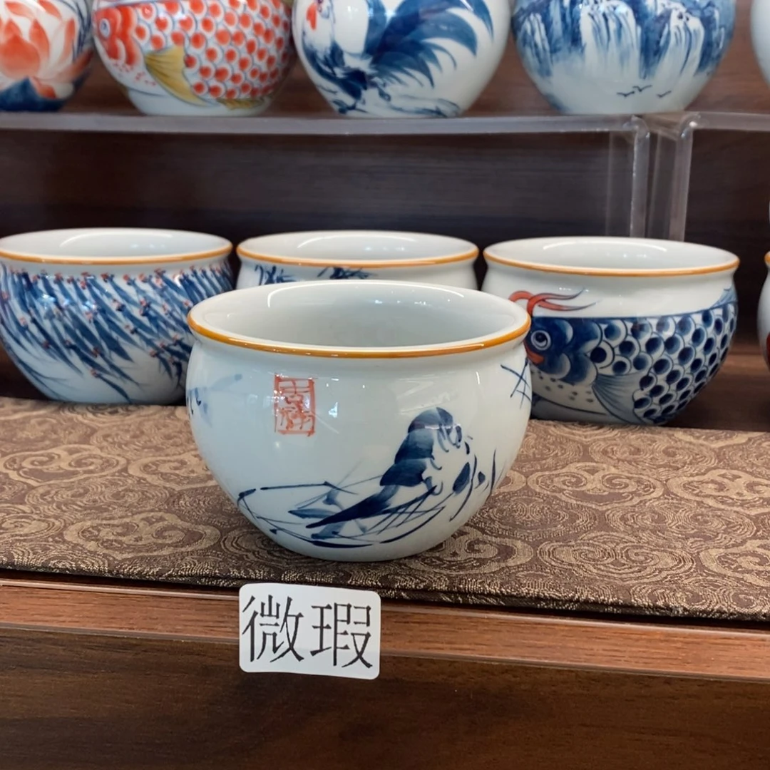 釉下彩手工绘制手工绘制