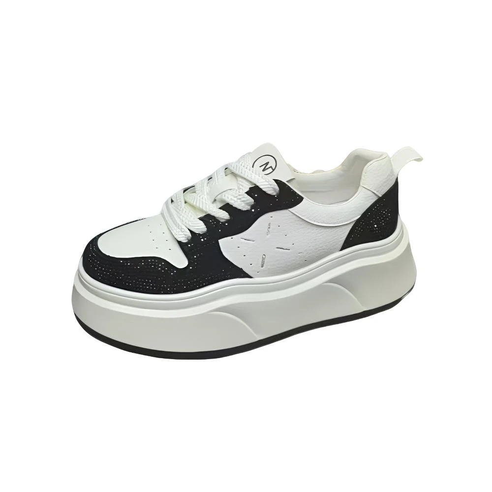 3166Y  23100真皮厚底小白鞋 （标准尺码）