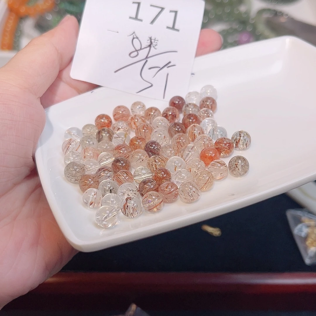 珠宝半成品水晶未镶嵌171 。