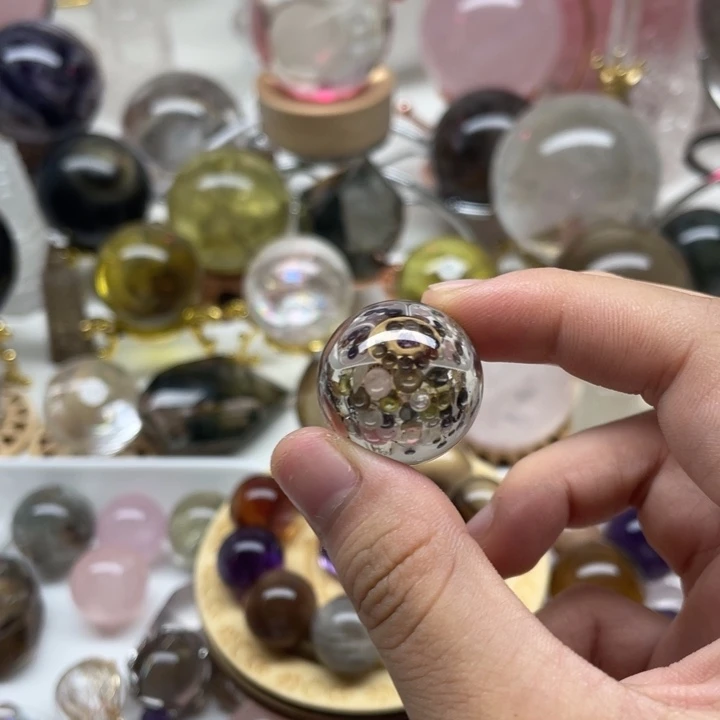 水晶珠宝半成品未镶嵌