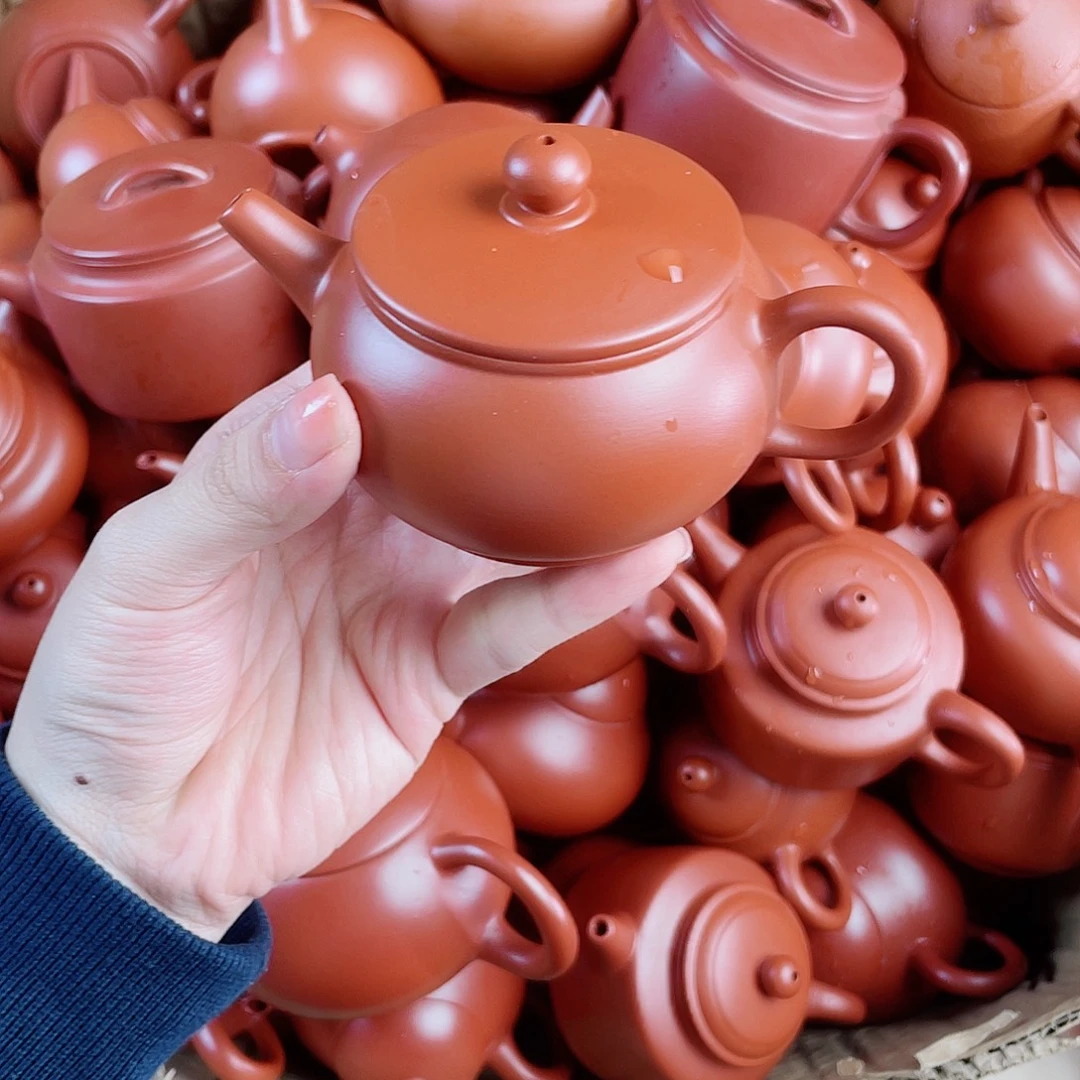 潮州朱泥壶古壶130