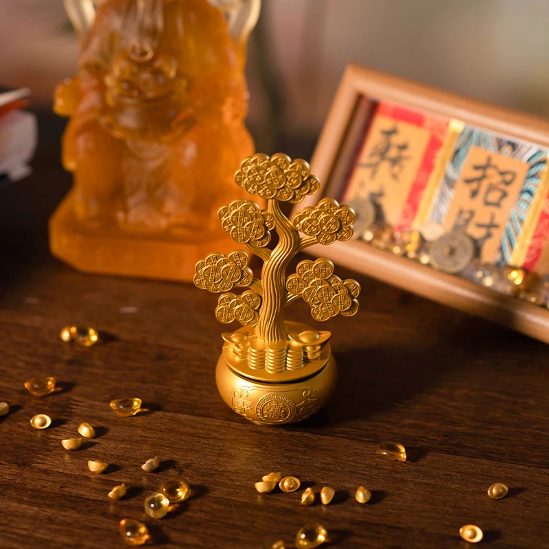 【交个朋友专属】北高峰铜质旋转摆件