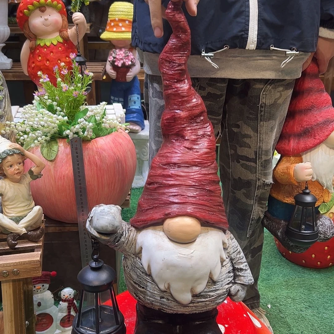 花园摆件红红火火