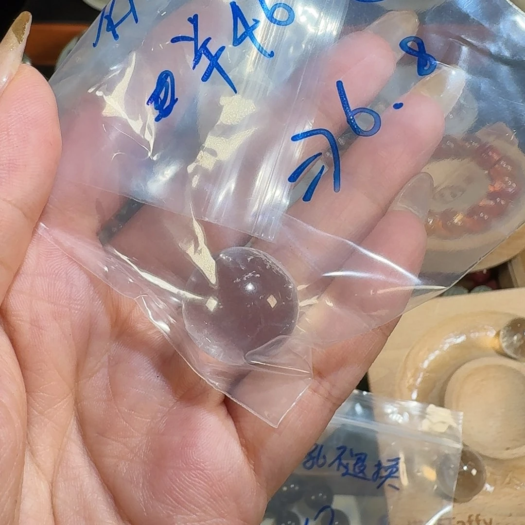 水晶手链未镶嵌?****高