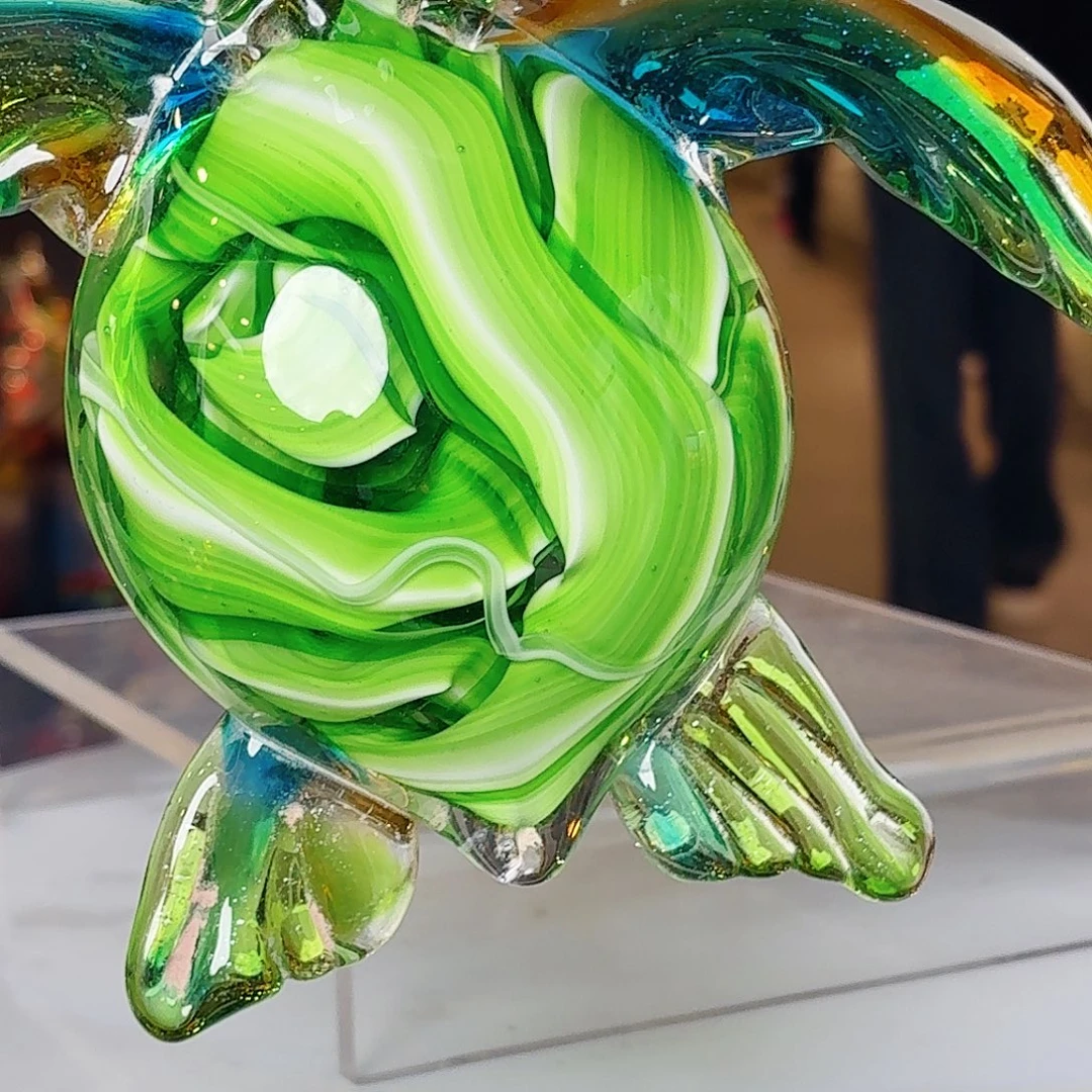 手工艺品琉璃琉璃花开的季节是最