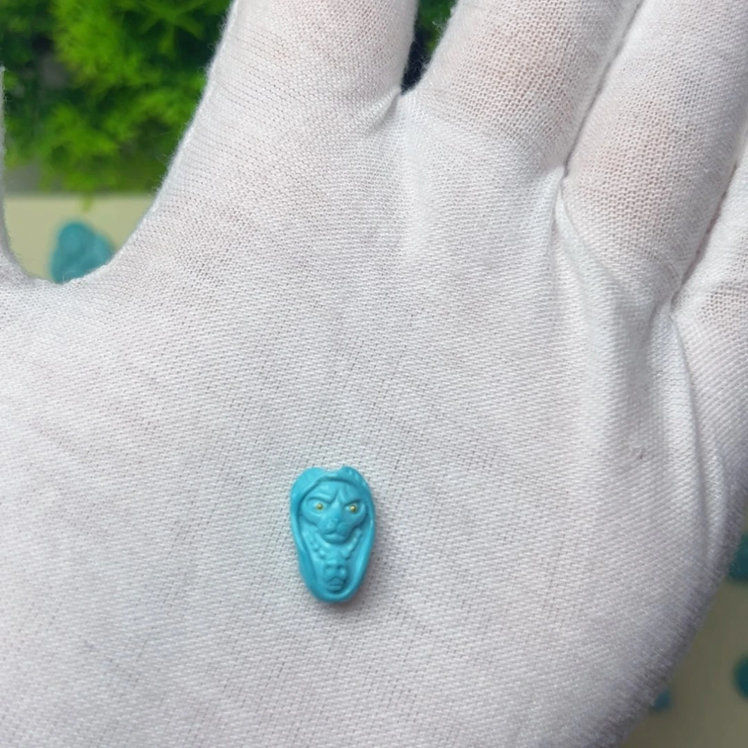 绿松石合金吊坠(不含链)