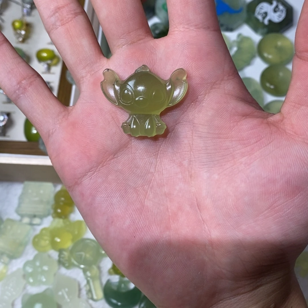 岫玉未镶嵌吊坠(不含链)