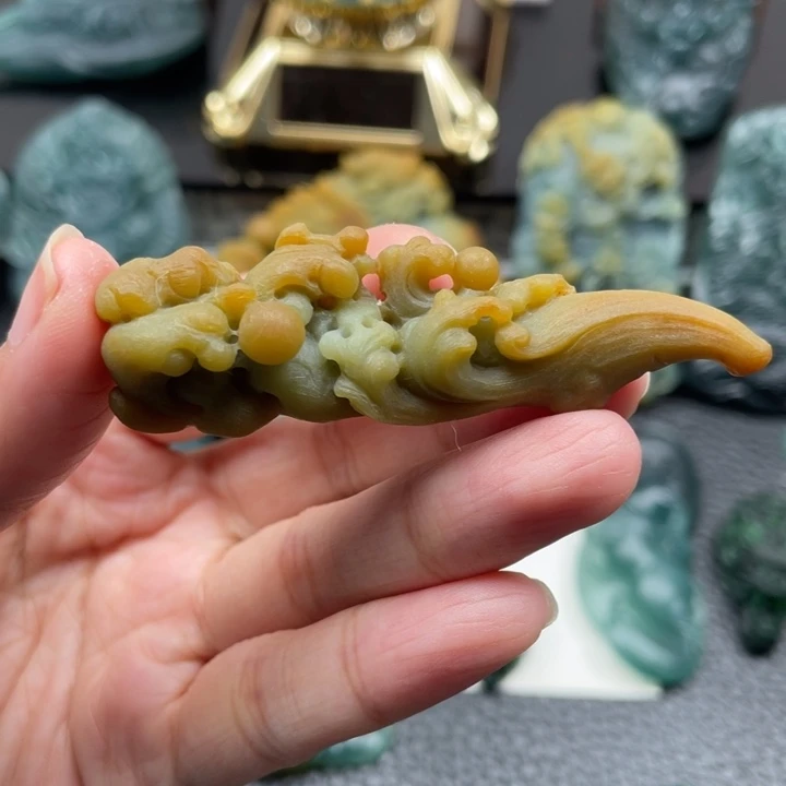 定制翡翠未镶嵌粒子翡翠