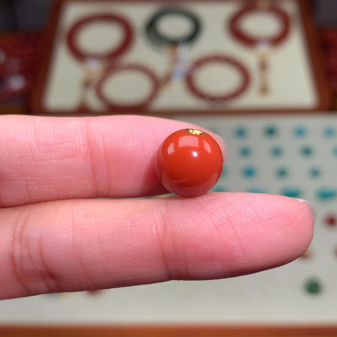 南红玛瑙颈饰未镶嵌