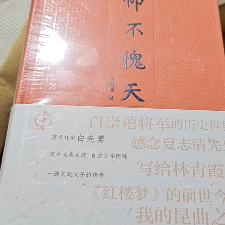 仰不愧天精装塑封库存书