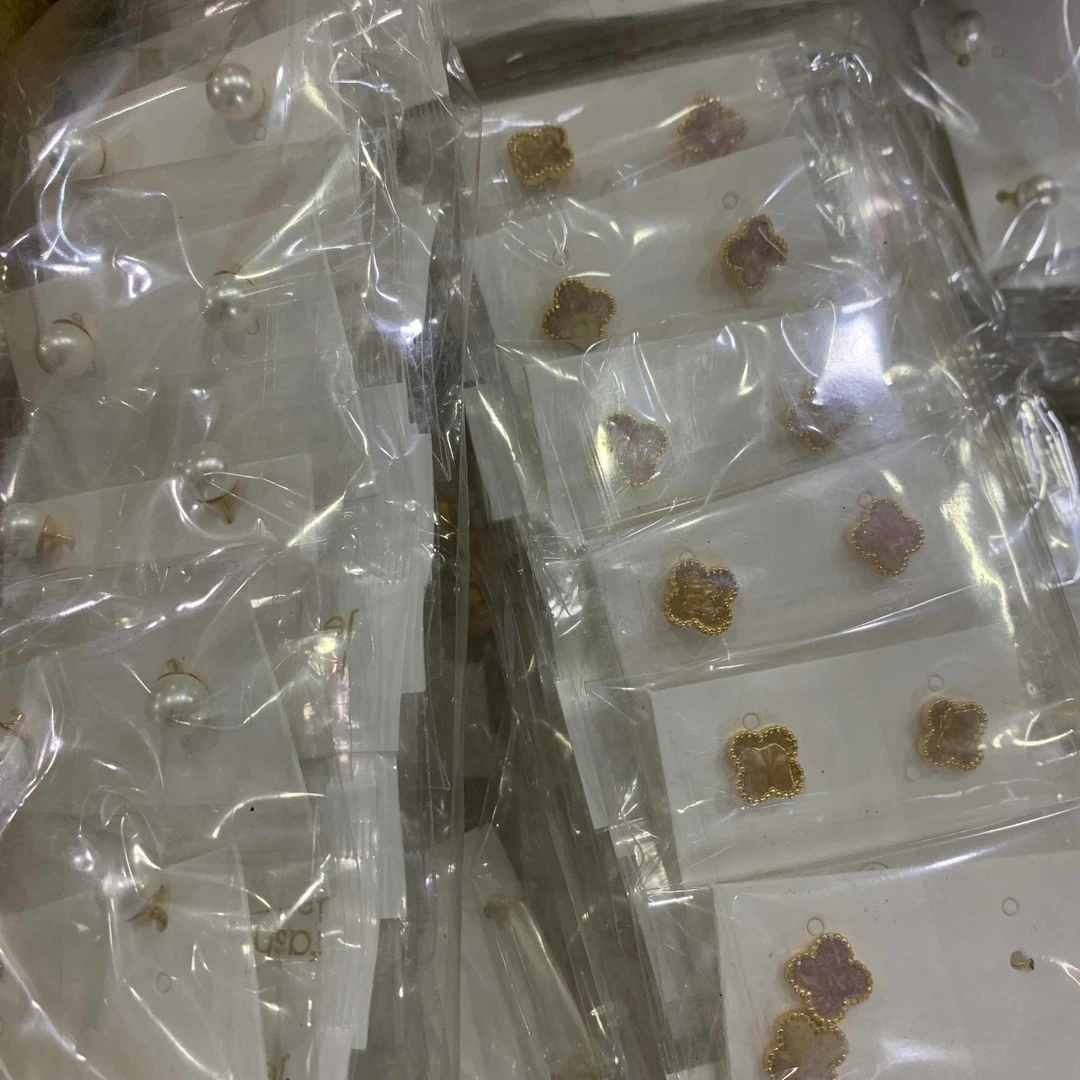 合金琉璃耳饰 1122耳钉【款式不挑】