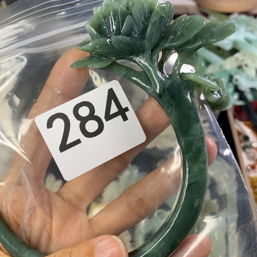 【闪购商品】岫玉发饰未镶嵌?*初