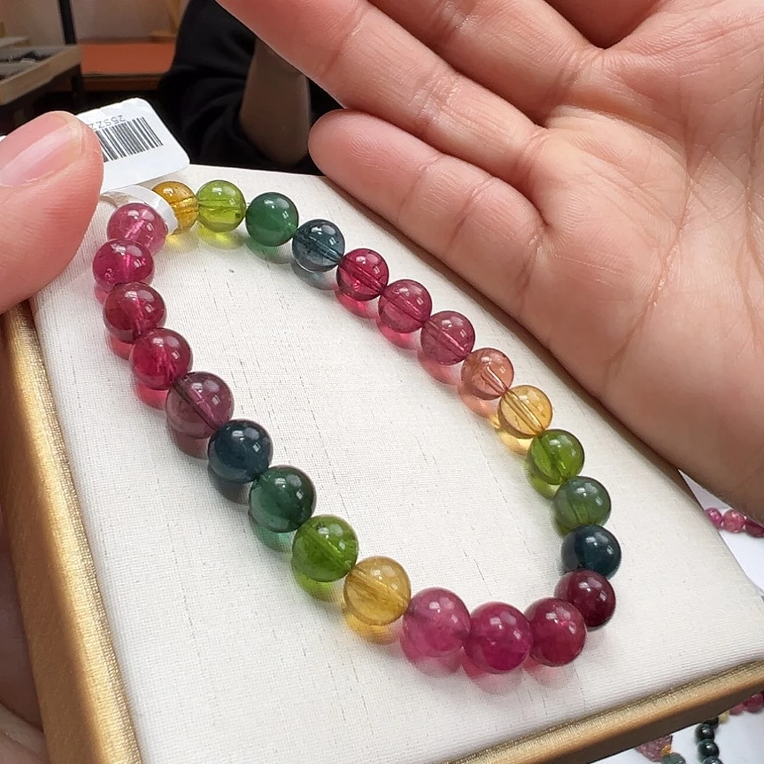 未镶嵌手串碧玺7.5mmmmmmm
