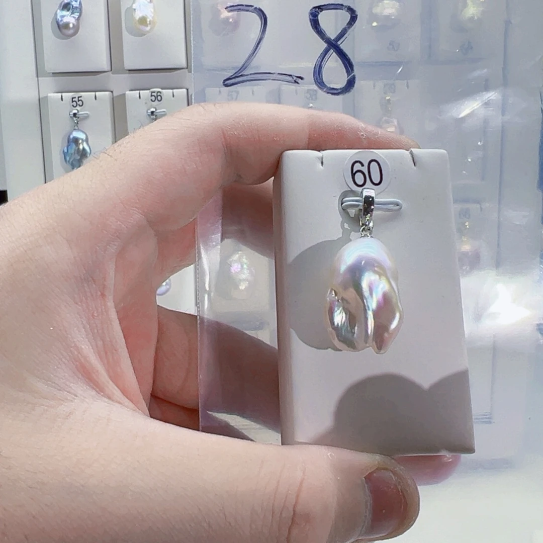 颈饰合金淡水珍珠