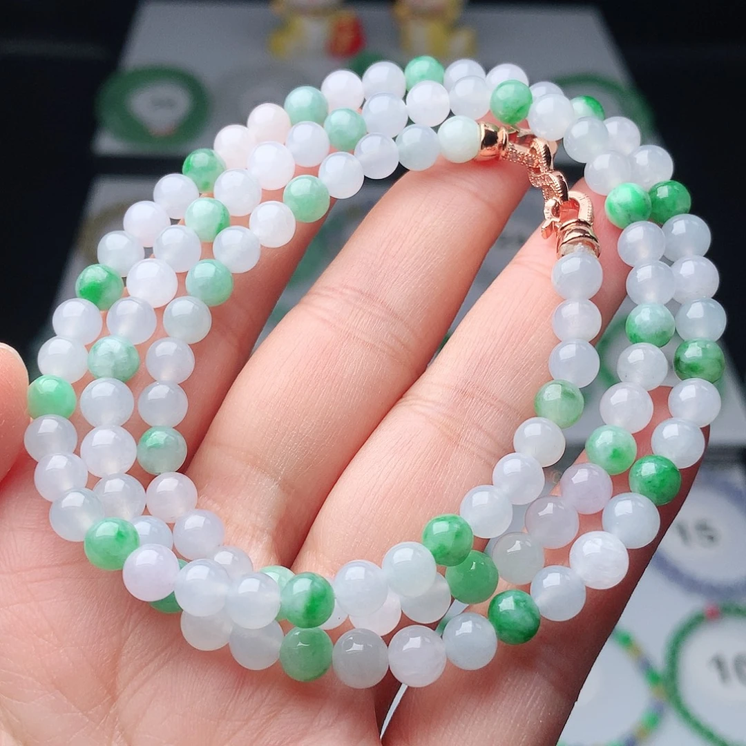 翡翠未镶嵌手链翡翠