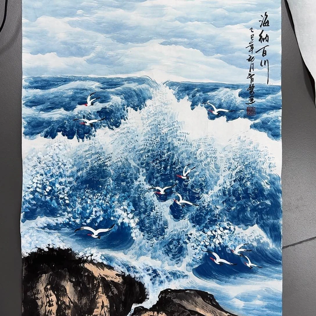 国画国画精品纯手绘