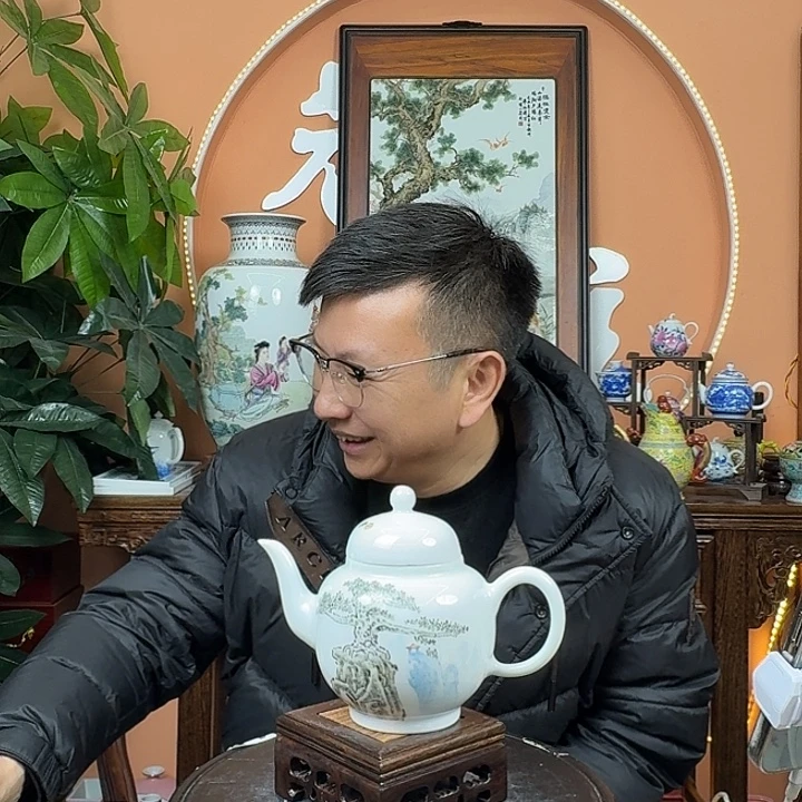 摆件陶景德镇陶瓷手工制作