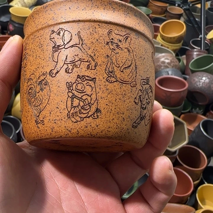 茶杯紫砂全手工制作工艺