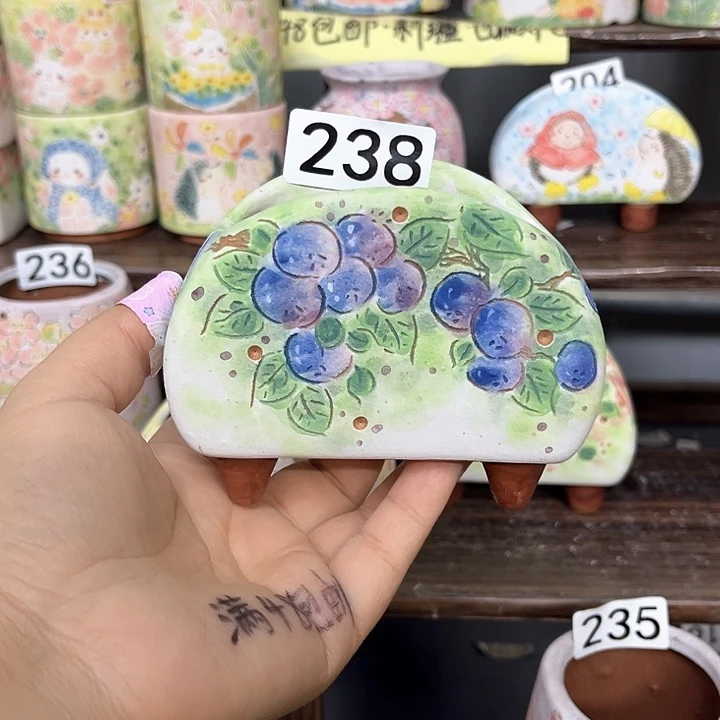 手工制作多肉花盆