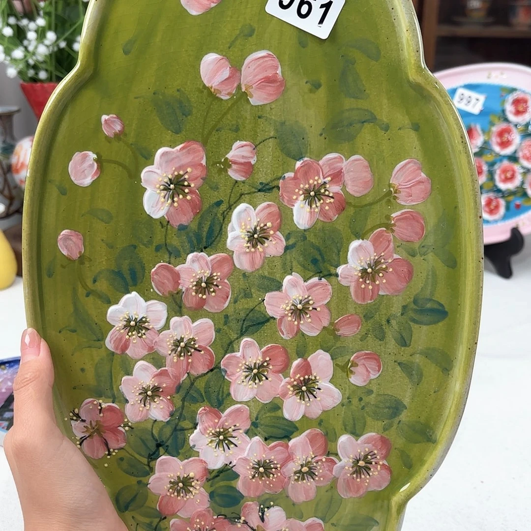 景德镇手绘高温釉下彩陶瓷茶具