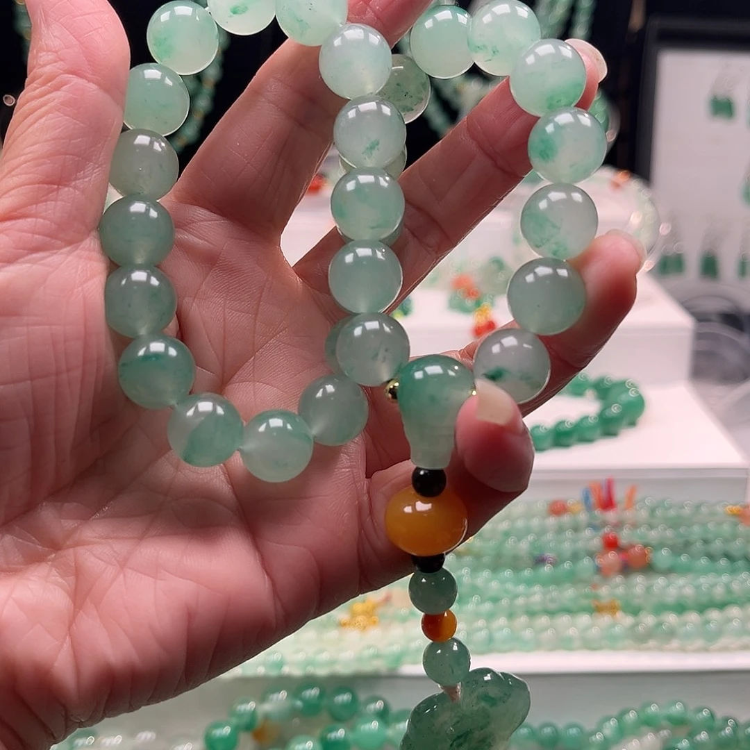 石英质玉合金项链卡12手持