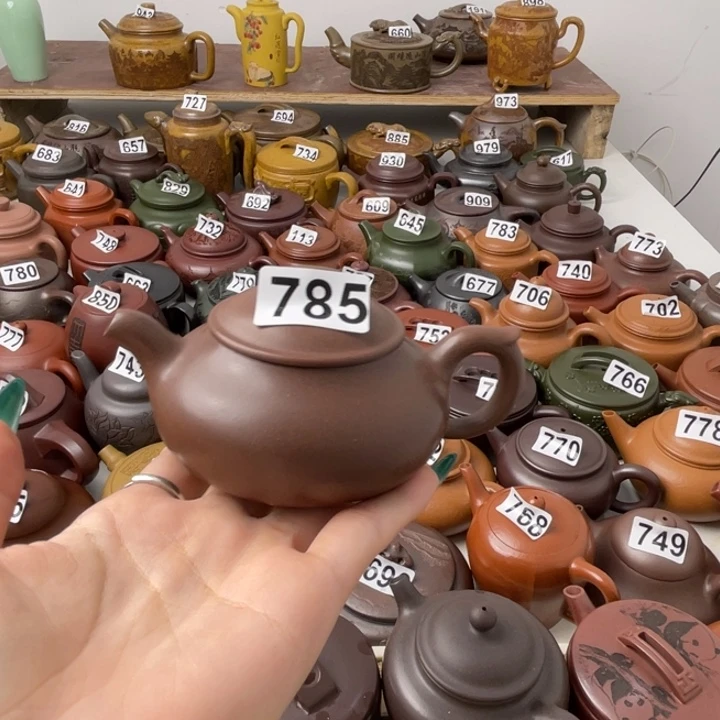 茶壶紫砂昌*紫砂微瑕嘴巴磕了