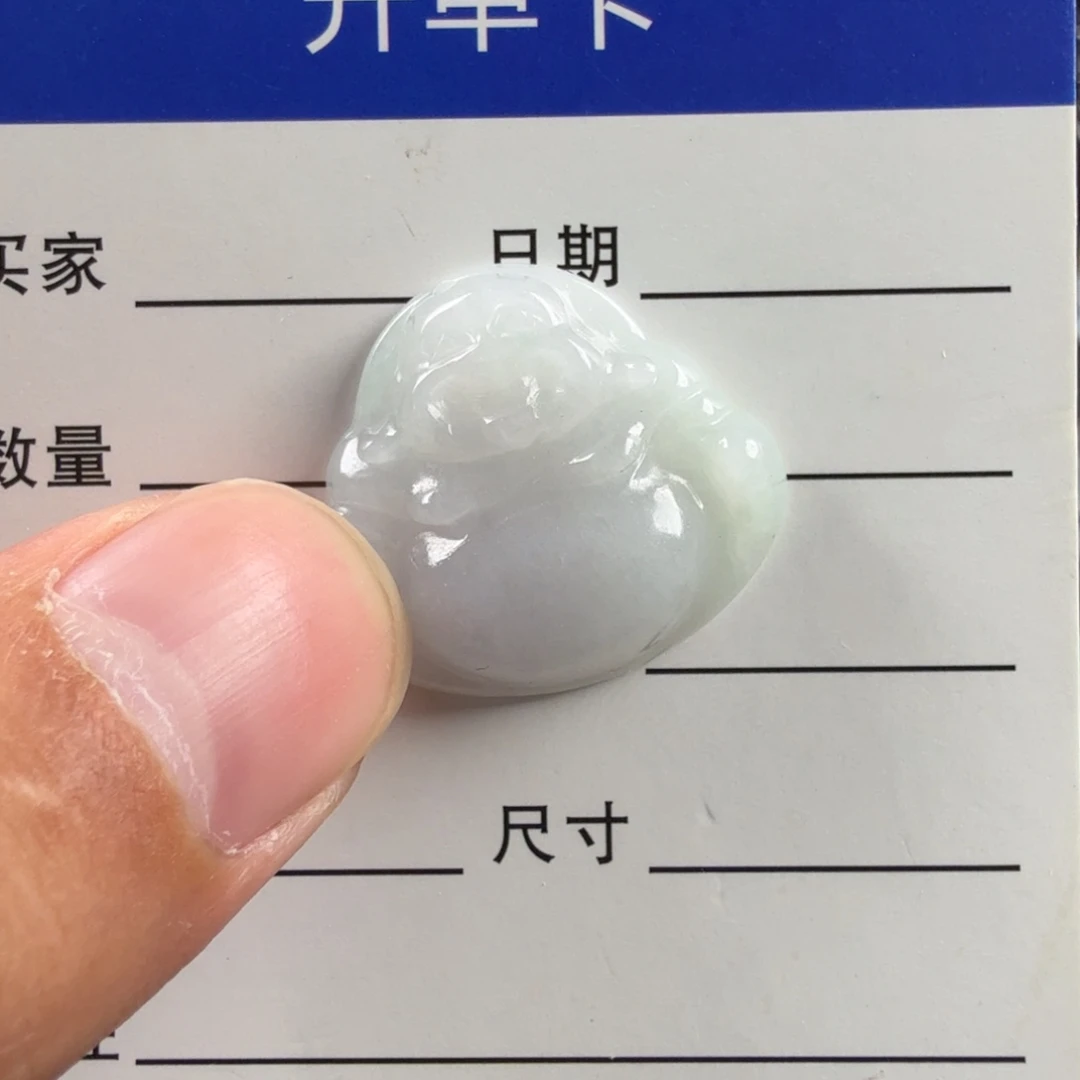 翡翠未镶嵌颈饰翡翠佛公 福利品不退不换