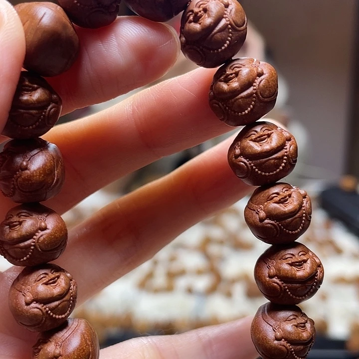 其他橄榄核龙纹桃核 米勒