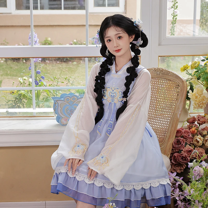 [魔仙琪琪]汉尚华莲x巴啦啦小魔仙联名美琪衍生古风汉服女装新款