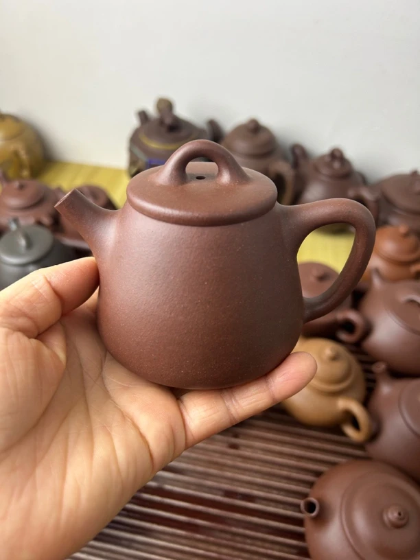 紫砂壶高瓢220cc嫩底槽清