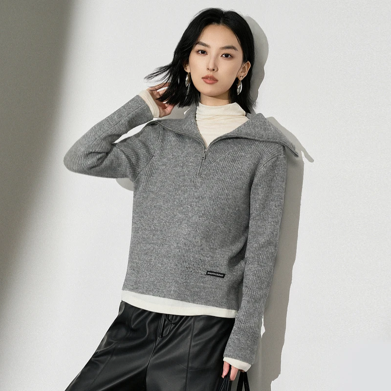 女士套头毛衣/针织衫XL411634A884