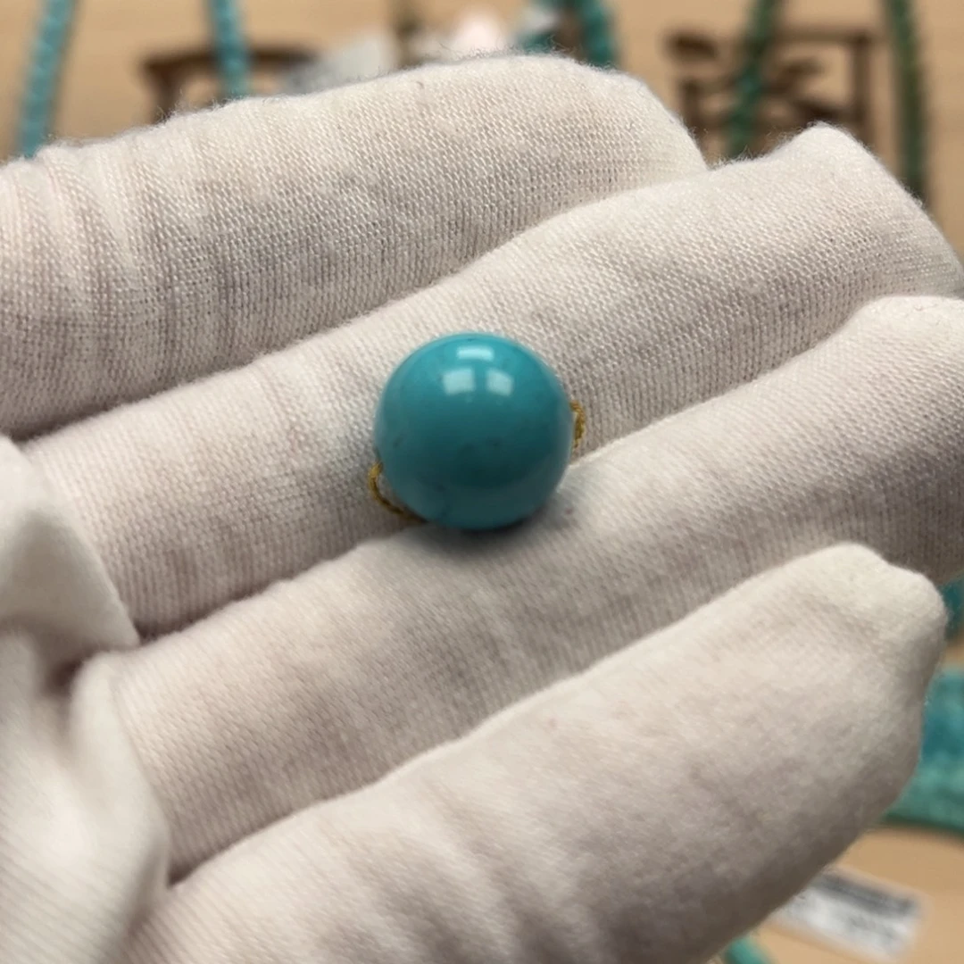 绿松石圆珠未镶嵌