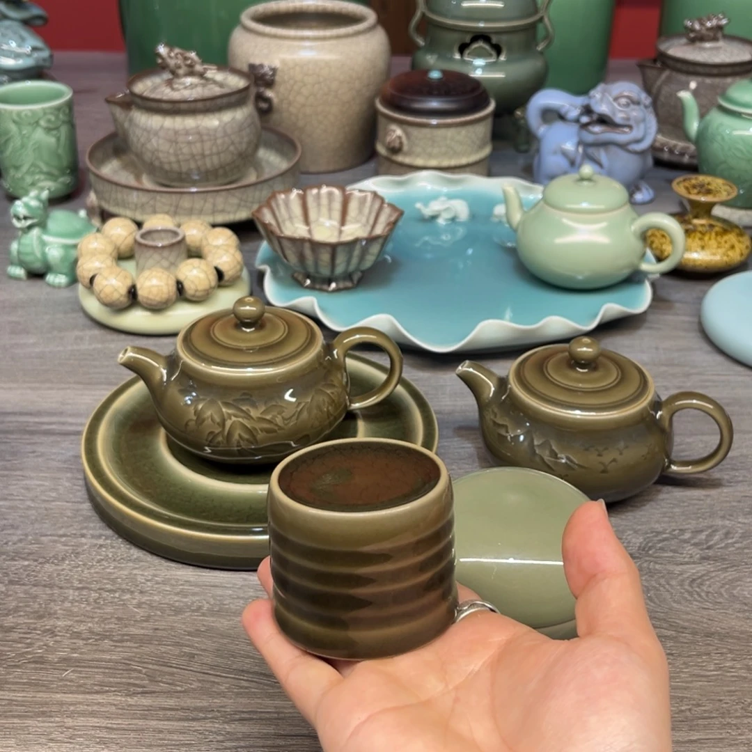 车兴旺 龙窑柴烧 盖置