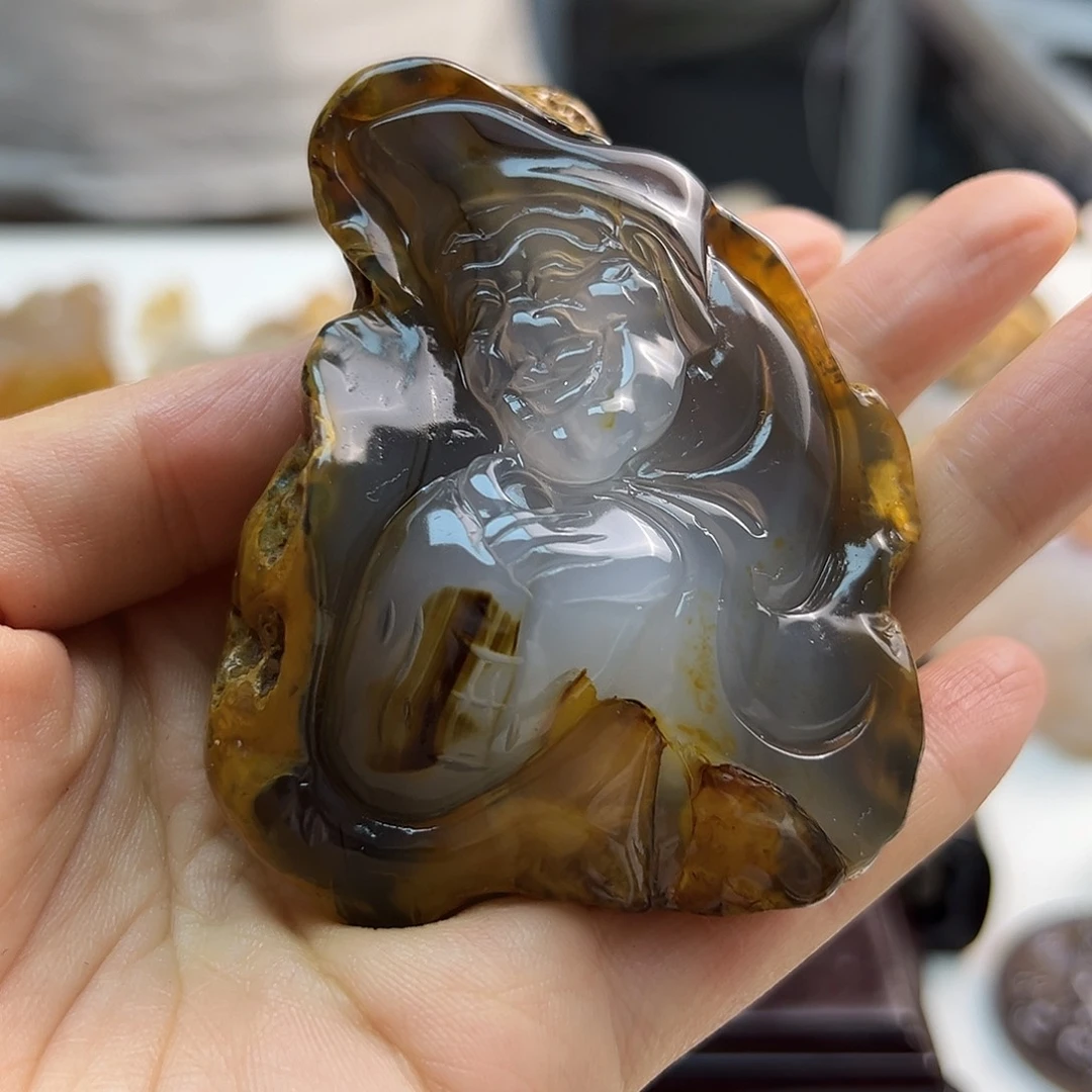 玛瑙/玉髓未镶嵌颈饰