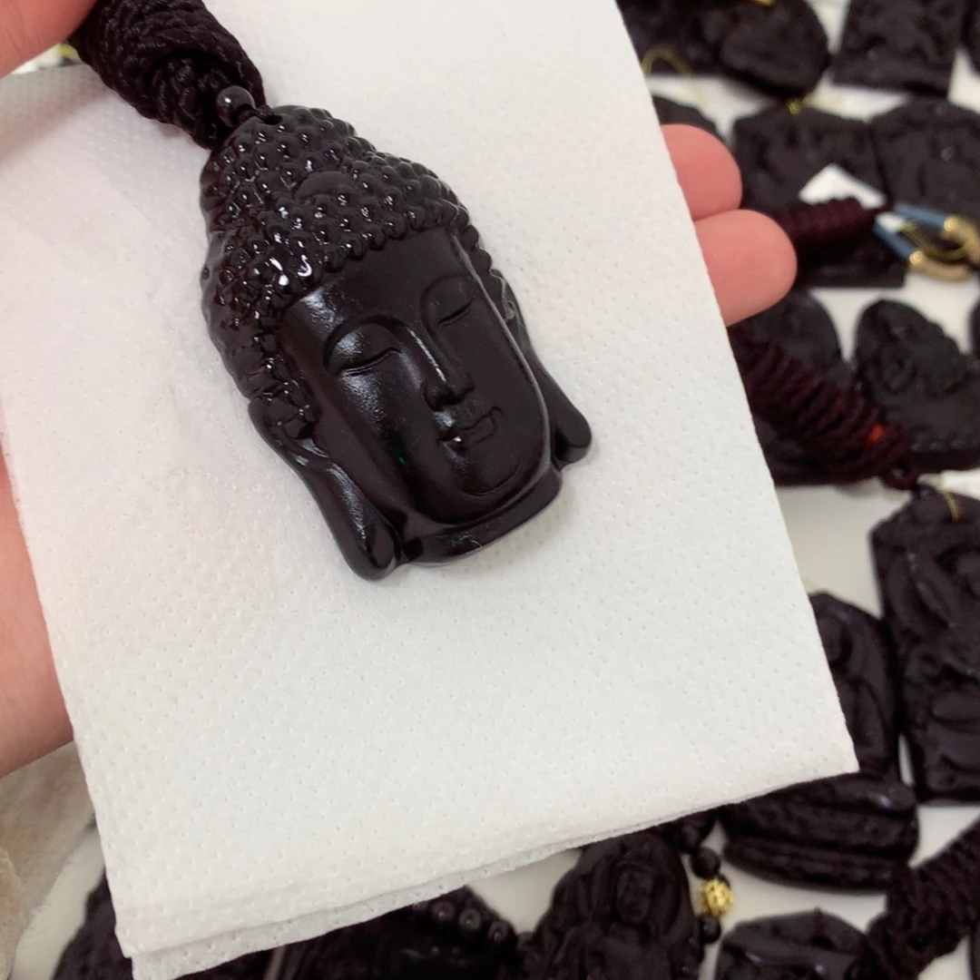 天然a货钢琴黑挂件