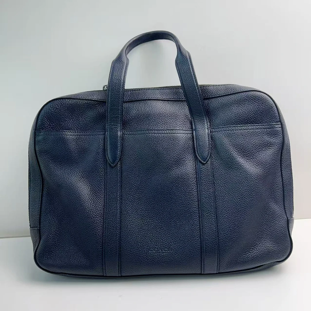 95新 COACH/蔻驰 蔻驰蓝色百搭手提包