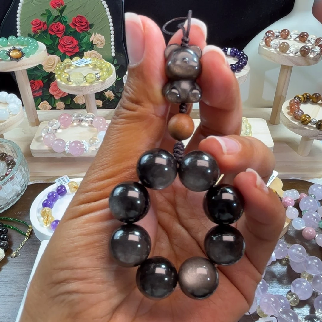 水晶手串未镶嵌水晶手串