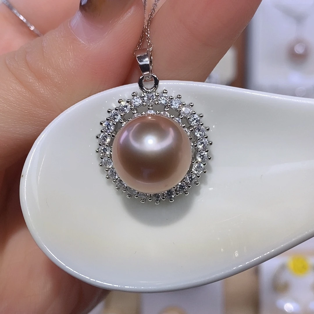 合金颈饰淡水珍珠F