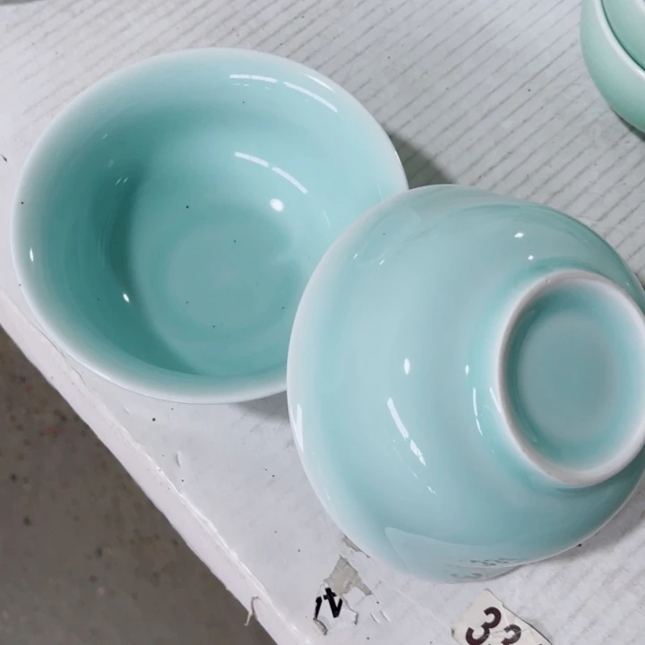 5寸龙泉青瓷哈哈哈哈哈碗