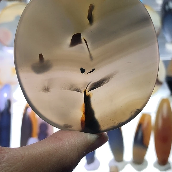 查罗石未镶嵌珠宝半成品126霞