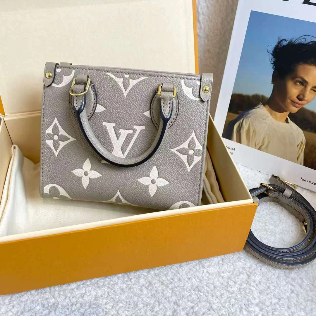 99新 LouisVuitton/路易威登 灰色onthego bb/ 87274219/代卖服务