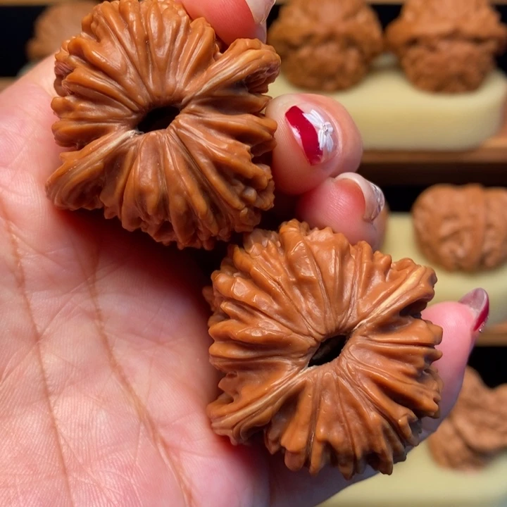 吊坠文玩核桃42全品四座楼