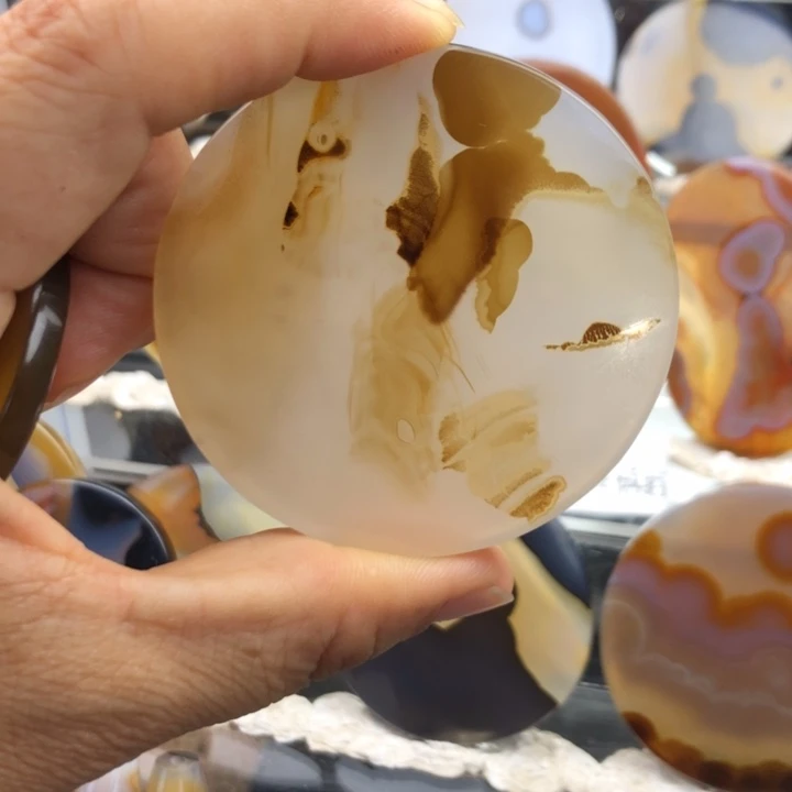 合金玛瑙/玉髓珠宝奇石80