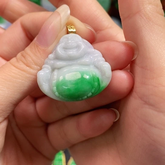 颈饰未镶嵌翡翠吊坠